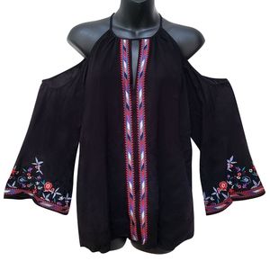 Parker cold shoulder top size M